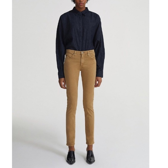 AG | The Prima Cigarette Leg Sateen Jean 26R - Picture 1 of 16